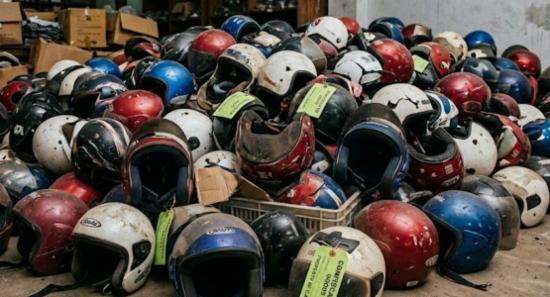 431 Substandard Helmets Seized